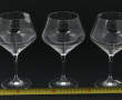 6 verres à pied en cristal style verres 