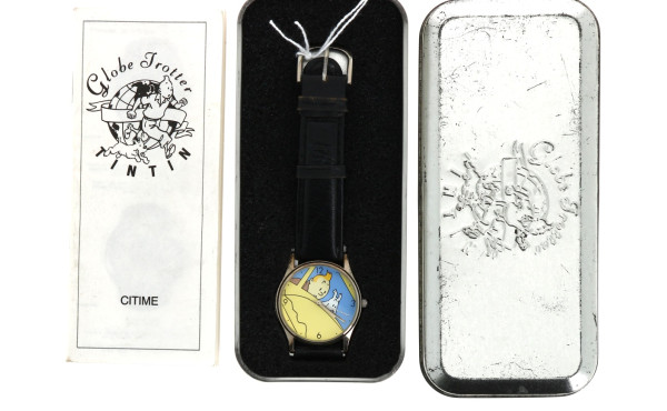 TINTIN - Montre bracelet "Tintin Globe T