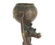 Afrique - Statuette en bronze, fonte au 