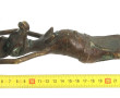 Afrique - Statuette en bronze, fonte au 