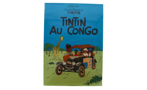 TINTIN - Lot comprenant 3 figurines plat