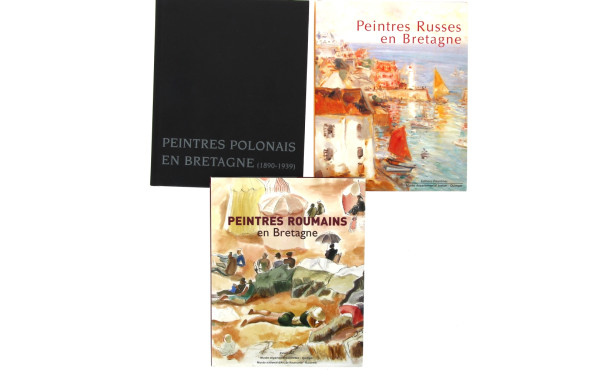 Lot de 3 livres "Peintres Polonais en Br