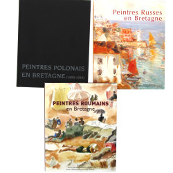 Lot de 3 livres "Peintres Polonais en Br