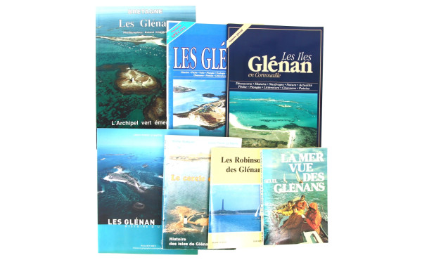 LES GLENAN - Lot de Livres et livrets su