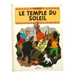 TINTIN - POP HOP -"Le temple du Soleil",