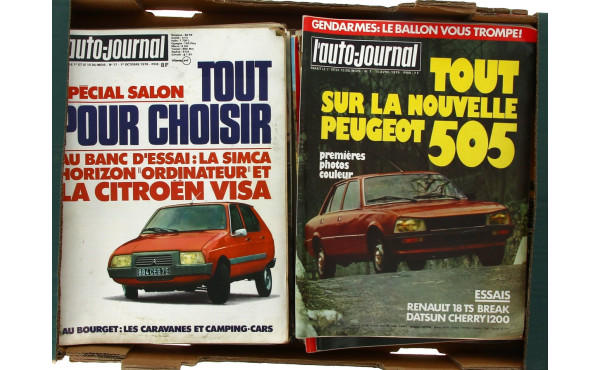 AUTOMOBILE - Lot de 34 magazines AUTO JO