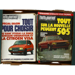 AUTOMOBILE - Lot de 34 magazines AUTO JO