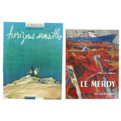 PEINTURE BRETAGNE - Lot de 2 ouvrages : 