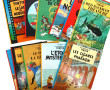 TINTIN - Collection de 11 BD (10 rigides