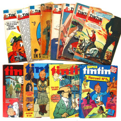 TINTIN - Lot de magasines "Tintin le jou