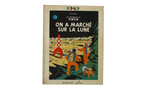 TINTIN - POP HOP -"On a marché sur la lu