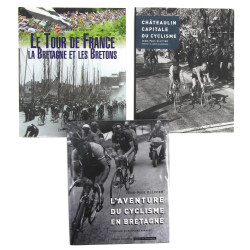 CYCLISME BRETAGNE - Lot de 3 ouvrages de