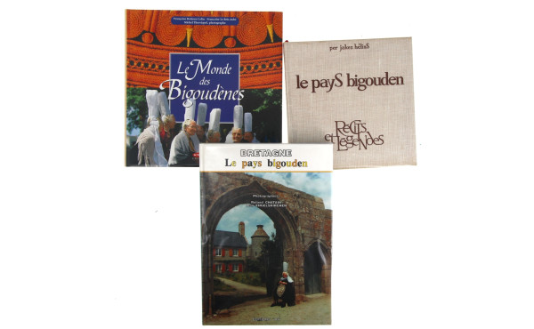 PAYS BIGOUDEN - Lot de 3 ouvrages : Rola