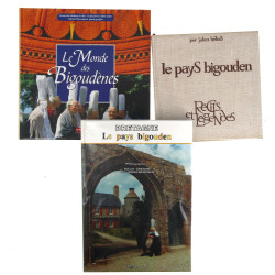 PAYS BIGOUDEN - Lot de 3 ouvrages : Rola