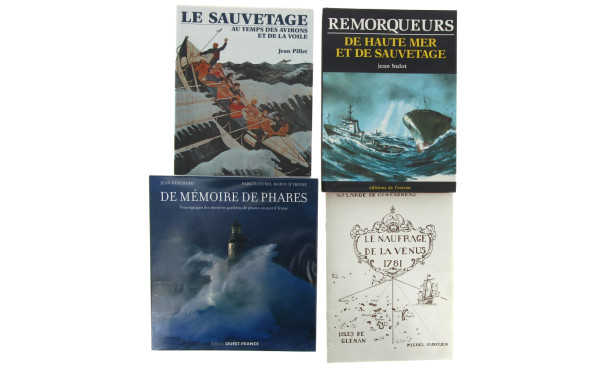 PATRIMOINE MARITIME - Lot de 4 ouvrages 