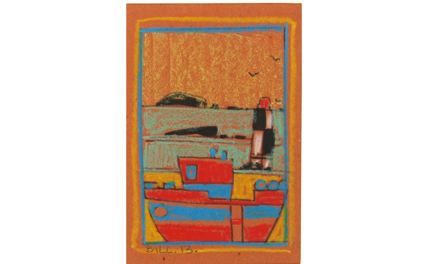 BILL (Daniel MAZE, Xxème) "Bateau de pêc