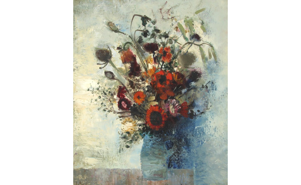 Pierre JUTAND (1935-2019) "Bouquet de fl