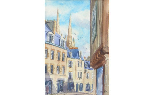 MISSLEN (Xxème) "Quimper, rue des Bouche