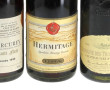 Lot de 5 bouteilles: -1 B HERMITAGE 198