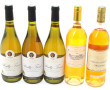 5 bouteilles de vins: - 1 B Sauternes 1