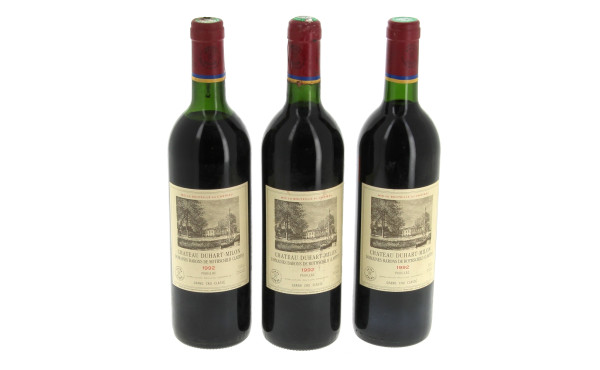 3 B Ch DUHART MILON 1992 4e GCC Pauillac