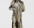 NAPOLEON - Statuette en argent, H 10 cm.