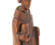 ST GUENOLE - Scupture en bois sculpté, H