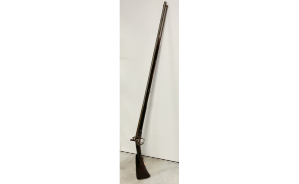 Fusil de la chasse à silex deb XIXe marq