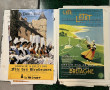 Lot d'affiches offsets thème artistes en