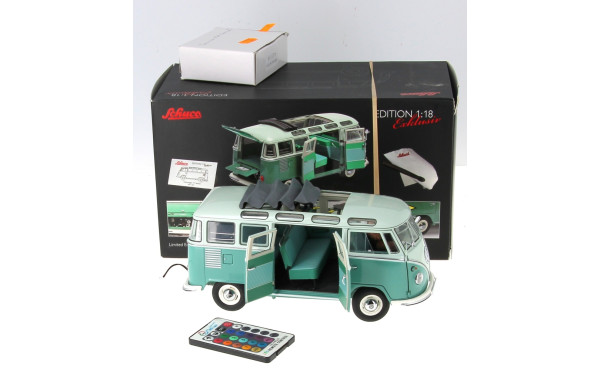 Schuco 1:18 - RARE - Van VW T1 Samba qu