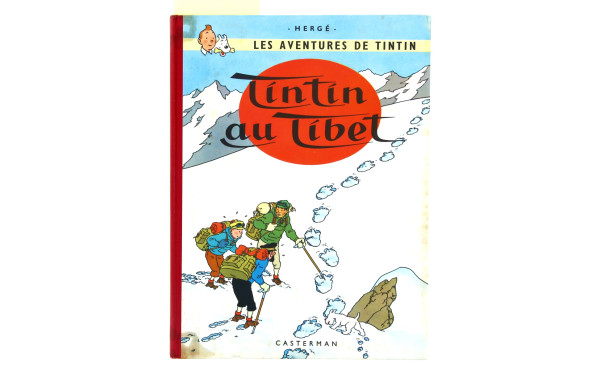 TINTIN "Tintin au Tibet" EO 1960, coins