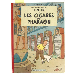 "TINTIN et les Cigares du Pharaon" 1960,