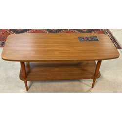 Table basse des années 60, un carreau de