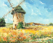 A.CHAMPEAUX (Xxème) "Moulin à Guérande",