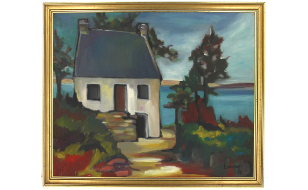 Jean-Yves LAPPART (1947) "Maison de pêch