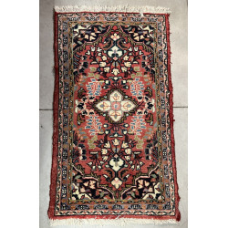 Tapis Hamadam en laine points noués, ton