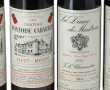 Lot de 4 bouteilles: - 2 B HAUT MEDOC c