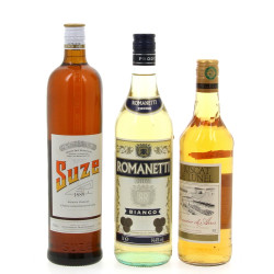 Lot de 3 bouteilles d'apéritifs: Vermout