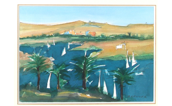 Jacques BRENNER (1936-2023) "L'île Eléph