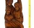 NATIVITE - Sujet en bois sculpté, H 50 c