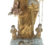 Vierge de Marseille en plâtre peint, pré