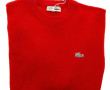 LACOSTE années 70/80 - Pull rouge à enco