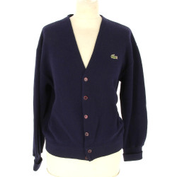 LACOSTE - Cardigan femme bleu marine, ta