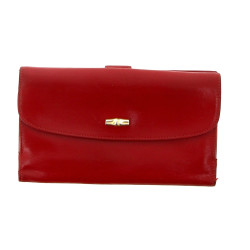 LONGCHAMP - Compagnon en cuir rouge, mod