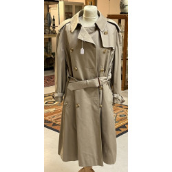 AQUASCUTUM - Superbe trenchcoat mastic, 