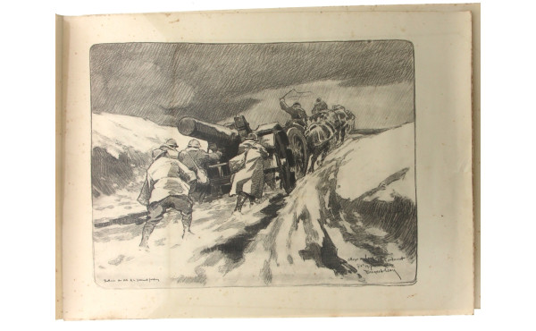 Léon BROQUET (1869-1935) - Lot de 4 lith