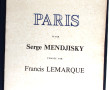 Serge MENDJISKY (né en 1929) - "Paris", 