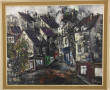 Ecole Xxème, années 70 "Vue de Montmartr