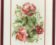 Cecil ROMEY (Xxème) "Roses", huile sur t
