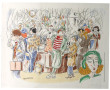 Jean MOULIN (1899-1943) ROMANIN - "Scène